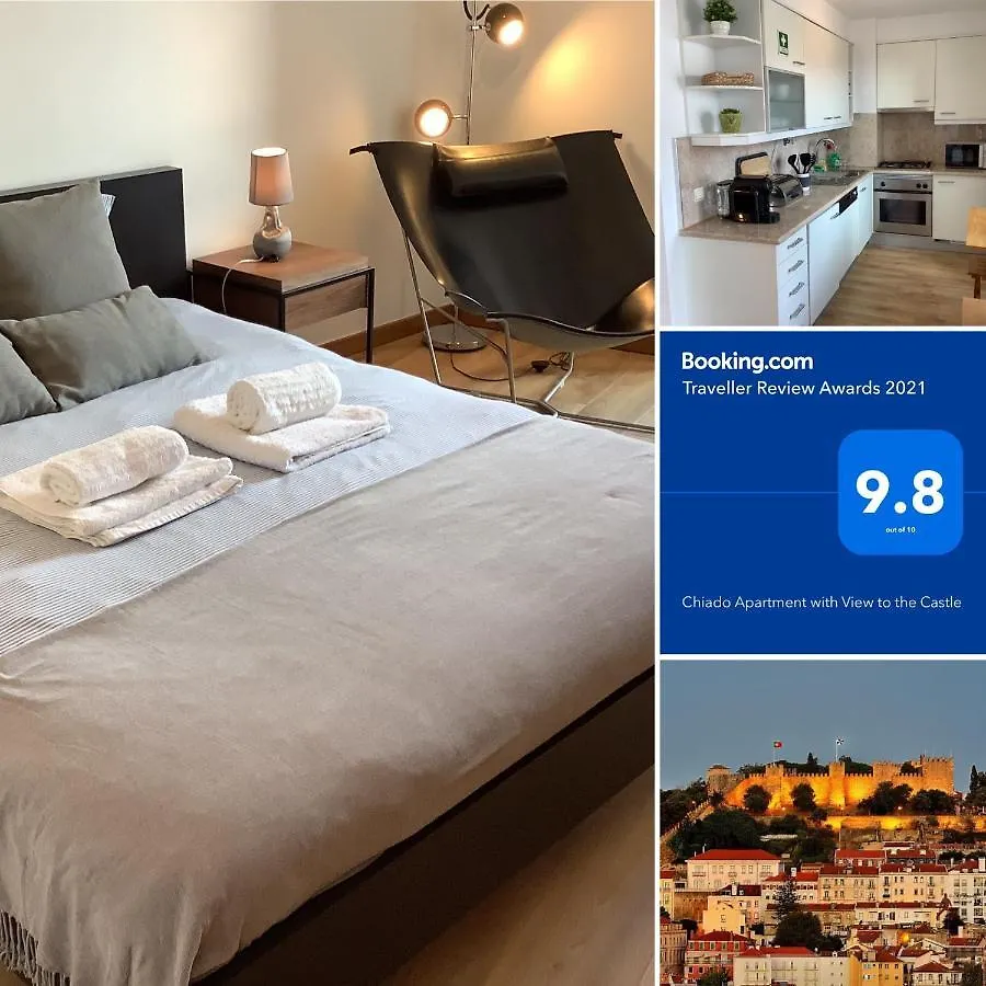 Chiado Apartment With View To The Castle Lisboa